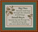 Pattern, Big Men & Small Boys by Sue Hillis