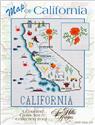 Pattern, California Map by Sue Hillis