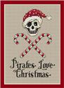 Pattern, Candy Cane Pirate by Sue Hillis