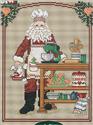 Pattern, Cookie Santa by Sue Hillis