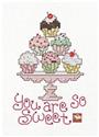 Pattern, Cupcakes by Sue Hillis