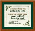 Pattern, Graduate's Journey by Sue Hillis