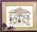 Pattern, Happy Thanksgiving by Sue Hillis