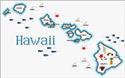 Pattern, Hawaii Map by Sue Hillis