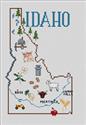 Pattern, Idaho Map by Sue Hillis