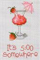 Pattern, It's 5:00 by Sue Hillis