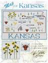 Pattern, Kansas Map by Sue Hillis
