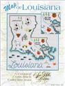 Pattern, Louisiana Map by Sue Hillis