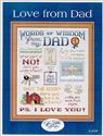 Pattern, Love from Dad by Sue Hillis