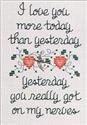 Pattern, I Love You More…  by Sue Hillis