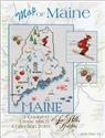 Pattern, Maine Map by Sue Hillis