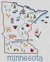 Pattern, Minnestota Map by Sue Hillis