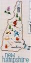 Pattern, New Hampshire Map by Sue Hillis