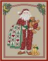 Pattern, Pajama Santa by Sue Hillis