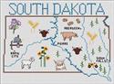 Pattern, South Dakota Map by Sue Hillis