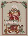 Pattern, Stitching Santa by Sue Hillis