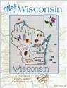 Pattern, Wisconsin Map by Sue Hillis
