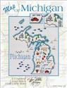 Pattern, Michigan Map by Sue Hillis