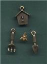 Beads, Buttons & Charm, Gardening Angel Charms by Sue Hillis