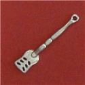 Beads, Buttons & Charm, Cookie Santa Charm by Sue Hillis