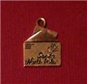 Beads, Buttons & Charm, Santa's List Charm by Sue Hillis