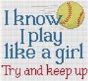 Pattern, Play Softball! by Sue Hillis