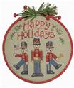 Pattern, Happy Holidays by Sue Hillis