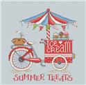 Cross Stitch Patterns, Summer Treats by Sue Hillis