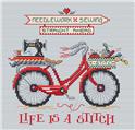 Pattern, Life is a Stitch by Sue Hillis