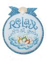 Cross Stitch Patterns, Relax by Sue Hillis