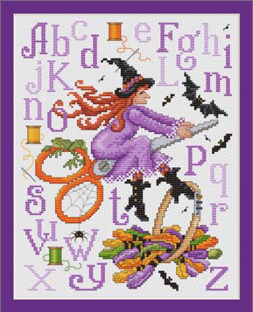 The Stitch Witch Cross Stitch Pattern